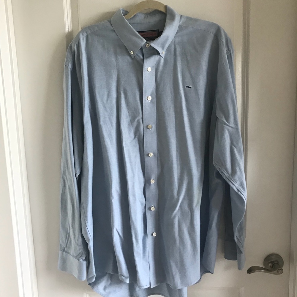 Men’s button down, XL blue vineyard vines
